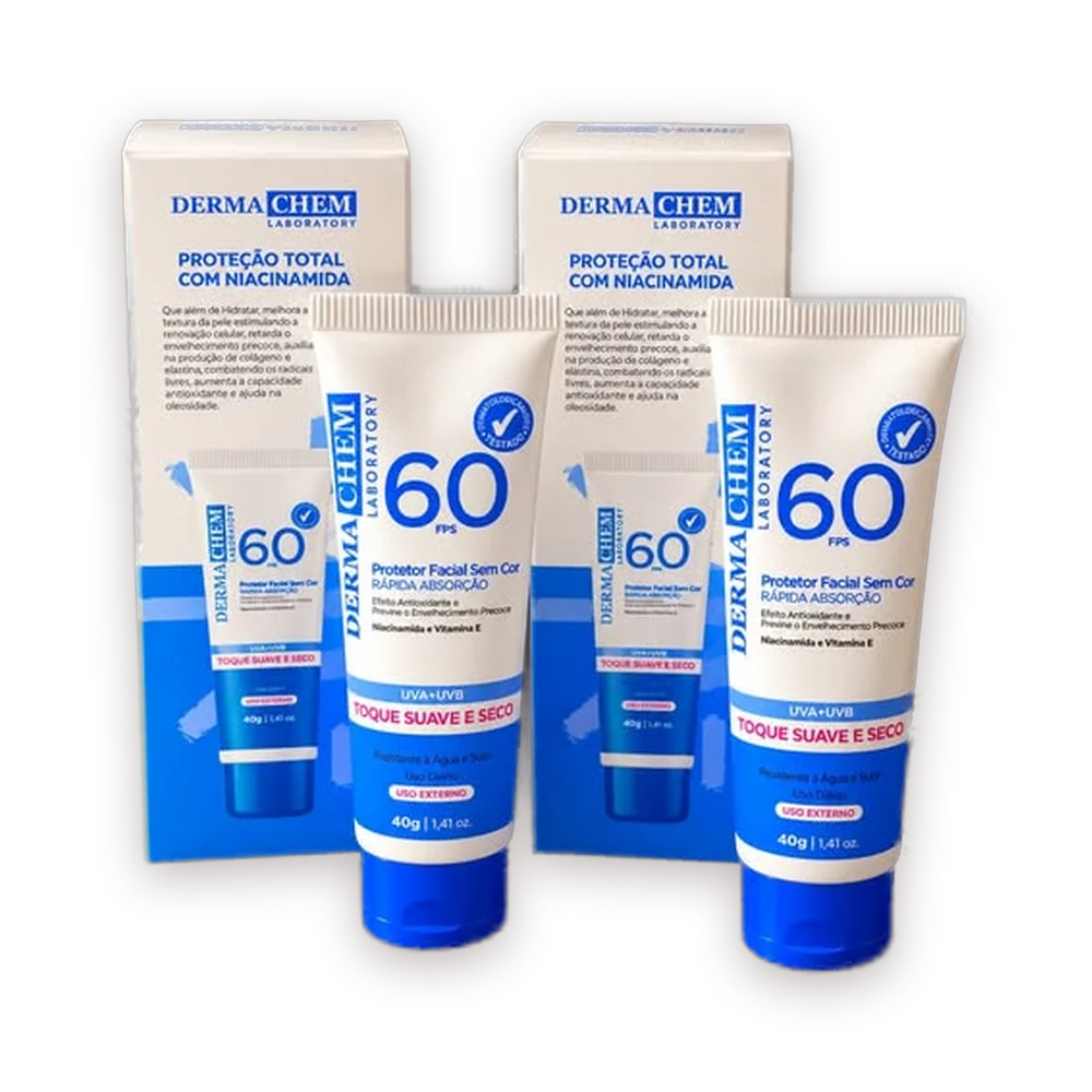 Protetor Facial FPS 60, DermaChem